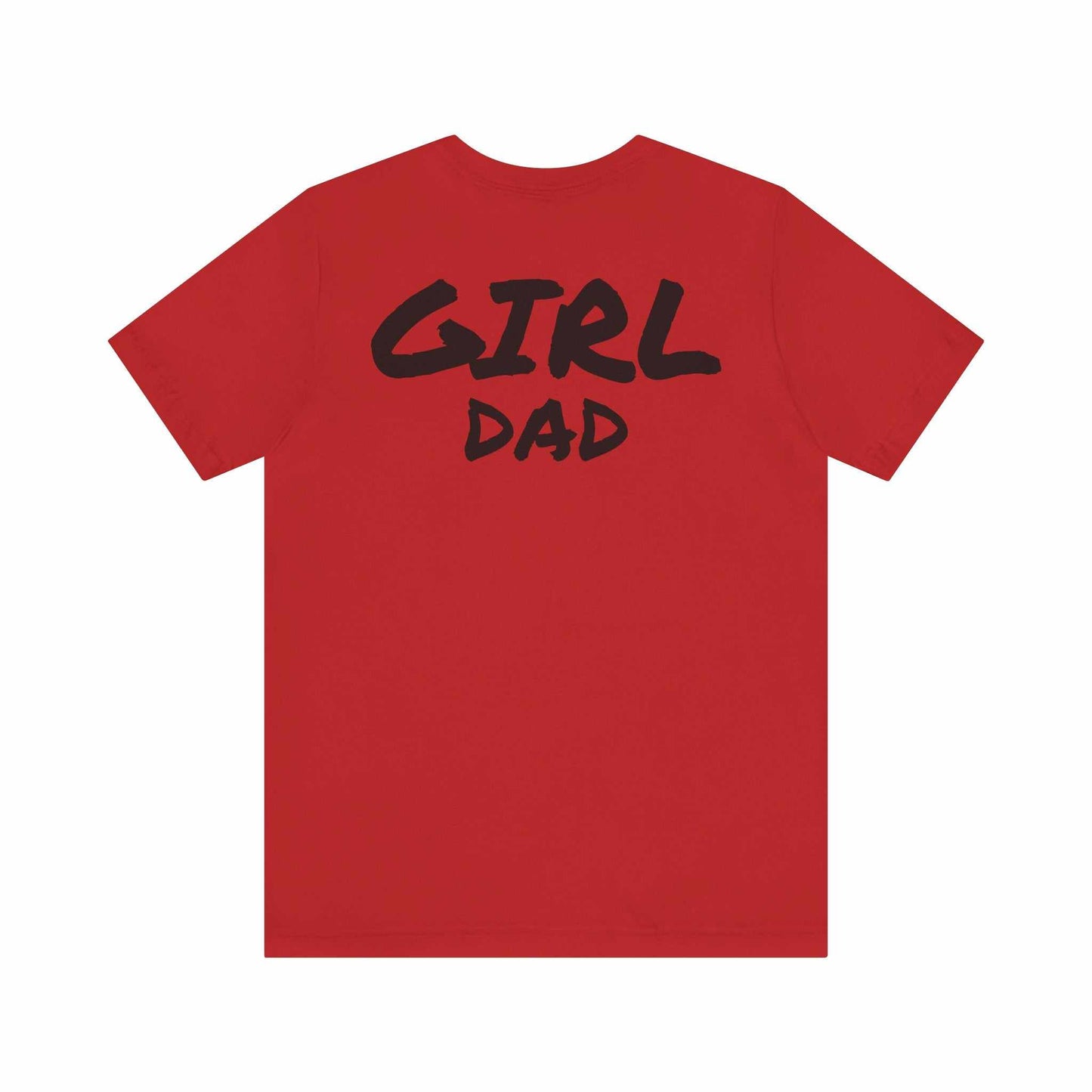 Protective daddy shirt with humorous text