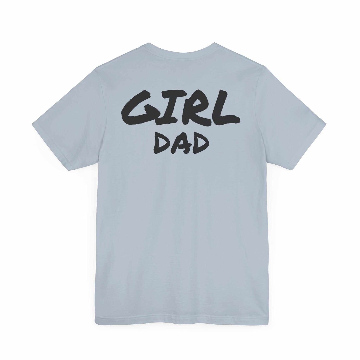 Protective daddy shirt with humorous text