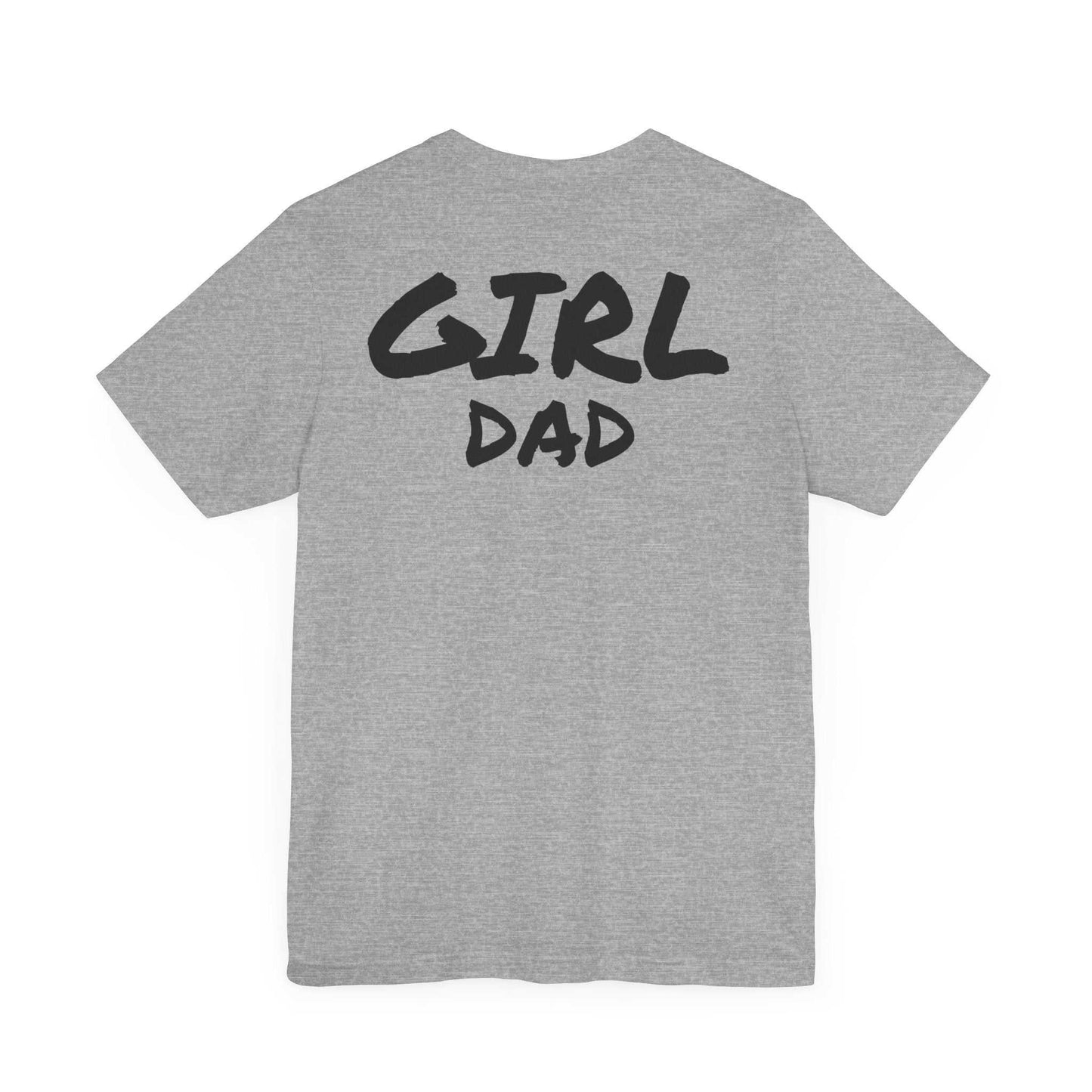 Protective daddy shirt with humorous text